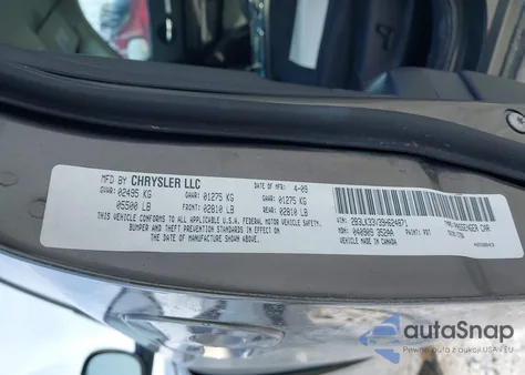 2009 Dodge Charger Sxt from USA, damaged, VIN 2B3LK33V39H624871